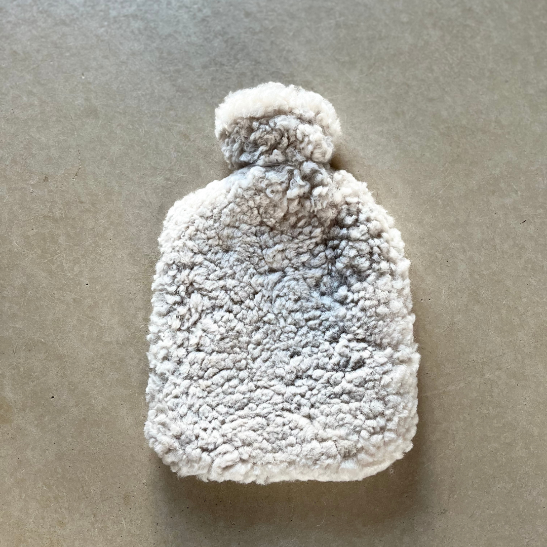 Bouillotte en pure laine douce