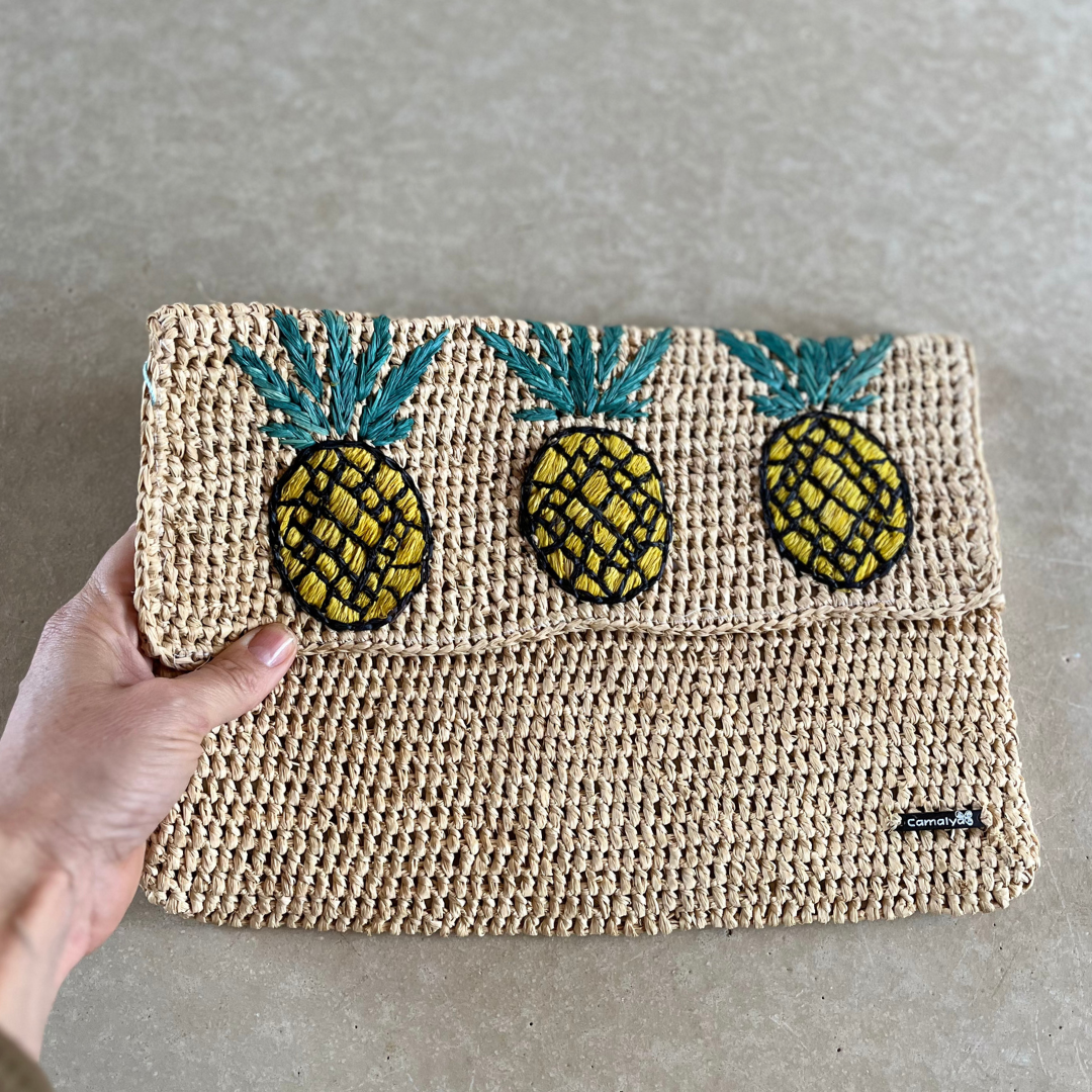 Pochette ananas clearance