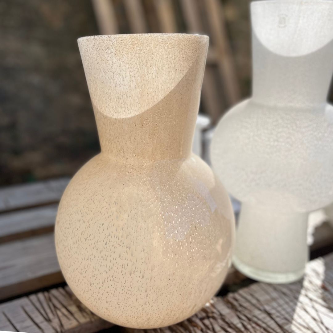 Vase en verre "Dune"